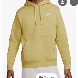 Nike Yellow Sweatshirt